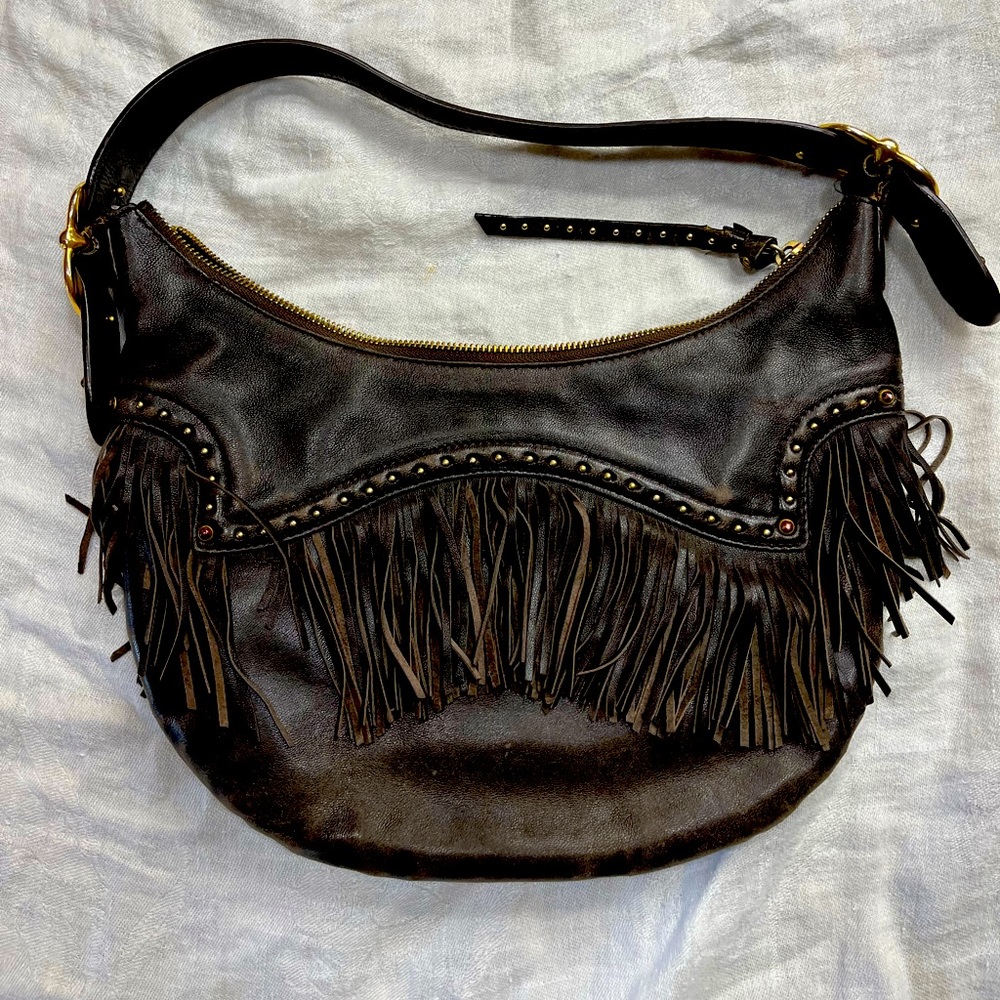 Michael Kors older bag with fringe